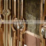 Marble Gold Console Table Stainless Steel Legs thumbnail-5