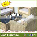 High-end Outdoor Garden Set Rattan Sectional Sofa Furniture thumbnail-2
