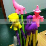 New Candy Color Animals Learning Chopsticks/children Training Silicone Chopsticks thumbnail-2