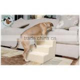 Three Steps Pet Dog or Cat Soft Covered Staircase dog staircase