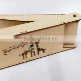 Hot Selling Large Capacity Cheap Custom Pattern Student Wooden Pencil Case thumbnail-3