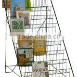 Metal Floor Magazine Rack thumbnail-1