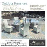 9025The Latest Wicker Conversation Set Home Dining Set Backyard Cafe Furniture thumbnail-1