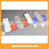 Wholesale 8 Part Folding Pill Box, Folding PP Pill Box, Folding Mini Pill Box thumbnail-3