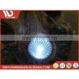 Resin Craft Owl Ornament Outdoor Solar Garden Light With Bird Bath thumbnail-3