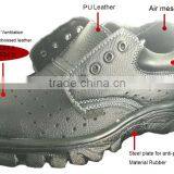 PU Leather Buffalo Leather Waterproof High Quality Safety Shoes thumbnail-4