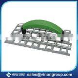 Gypsum With Plastic Handle Stainless Rabot Trowel Angle Plane Plaster Steel Plane Grid Rabot thumbnail-1