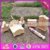 2017 Best Kids Doll Furniture Toys Wooden Coloring Toy for Sale W03A085-S thumbnail-1