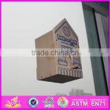 2016 New Fashion Funny Children Wooden Bird House W03B049 thumbnail-4