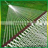 Patio Yard Portable Camping Hollow Soft Cotton Rope Hammock thumbnail-3