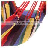 Rainbow Polyester Cotton Hammock Chair With 2 Cushion thumbnail-2