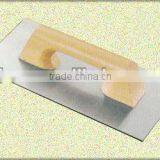 Wooden Handle Stainless Steel Plastering Trowel thumbnail-1