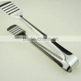 39052 Stainless Steel Kitchen Tongs BBQ Grill Food Salad Tongs Ice Tongs thumbnail-3