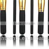 10PCS Wood CLASSY SOFT MAKEUP BRUSHES PROFESSIONAL COSMETIC MAKE UP BRUSH TOOL SET for Eyeshadow Eyeliner Lip thumbnail-4