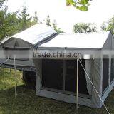 4x4 Roof Tent Stainless Steel Kitchen Mini Camper Trailer Tent for Self-driving Travelling