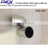 Car Accessories Dedicated Single Exhaust Pipe Muffler for B-enz Amg C200 thumbnail-2