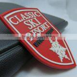 Custom Cheap PVC Plastic 3D Shield Soft Rubber Patch