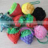 Wholesale Dacron Foldable Promotional Gift Starwberry Shopping Bag thumbnail-1
