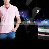 New 2016 Men Cotton Short Sleeve Sports Jerseys Polo Shirt thumbnail-1