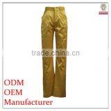 Yellow Color Smocked Waist Hot Pants Girls With Slim Fit thumbnail-1