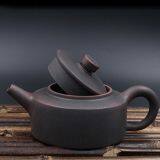 Purple Clay Teapots Nixing Pottery Zhou Pan Pure Handmade 150ml Teapot thumbnail-3