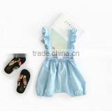 Suspender Harem Shorts Korea Design Eco Friendly Cotton Baby Clothes thumbnail-2