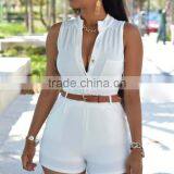 Zm50240b Fashion Women Trousers Europe Slim Jumpsuits Lady Loose Casual Short Pants thumbnail-5