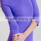 Ladies Slim-fitting Knit Tee RO07 thumbnail-1