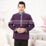 2016 OEM Factory Sexy Coffee Store Waitress Uniform / Modern Hotel Uniform for Woman Wholesale thumbnail-3