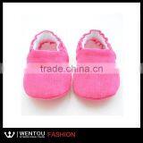 New Arrival Colorful Fabric Baby Crib Moccasins thumbnail-2