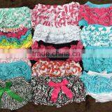 RANDOM DELIVERY ONLY Baby Girls Cotton Bloomers Infant Bloomers Baby Bloomers Baby Shorts Girls Ruffle Diaper Cover thumbnail-1