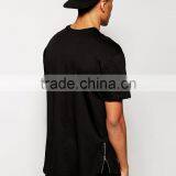 New Look Longline T-Shirt Zip China Products thumbnail-3