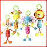 China Supplier Animal Bed Bell Pull String Musical Baby Plush Toy H168001 thumbnail-5