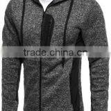 Men's Zipper-up Luxury Wholesale Hoodies With Patch thumbnail-2
