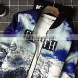Sublimation City Korean Fashion Sportswear Men Jacket Snow Mountain thumbnail-3