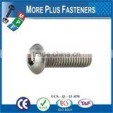 Made In Taiwan High Quality Security Screws Hex Soclet Pin Head Machine Screw thumbnail-4