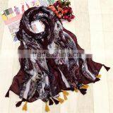 Free Shipping Ladies Hijab Pashmina Scarf thumbnail-4