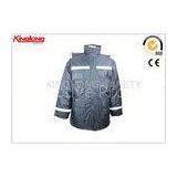 Custom Made Men Reflective Winter Workwear Nylon Windbreaker Jacket
