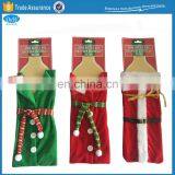 Christmas Decoration Santa Wine Bottle Cover Bag