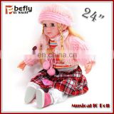 Singing toy electronic tall baby dolls