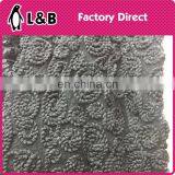 Lace Fabric 2017 Cord Embroidered Polyester Tulle Lace Chiffon Fabric thumbnail-2