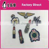 Top Quality Fashion Eye Patch,hot Fix Embroidered Blouse Patch,custom Embroidery Patch