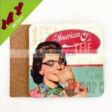 Christmas Gifts Custom Printed Drink Pure Wood Coaster thumbnail-5