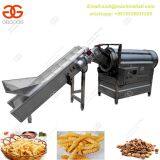 Industrial Fried French Fries Single Drum Seasoning Machine|Hot Selling Potato Chips Seasoning Machine thumbnail-2