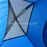 Dome Tent For 2 Man Fiberglass Pole Blue Color Camping Equipment Tents thumbnail-2