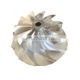 TD04HL 16T 49189-00016 43.43/56.02mm 11+0 Blades Turbo Milling/aluminum 2618/billet Compressor Wheel thumbnail-2