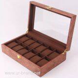 New Design Luxury 12 Slots High Quality WoodenWatch Box Watch Boxes Cases thumbnail-1