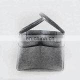 Amazon Hot Selling Felt Diaper Biaper Bag Organizer Grey For Baby thumbnail-4