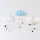 100% Handmade Cloud Shape Felt Baby Mobile thumbnail-2