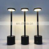 2021 New Modern Nordic Style Bar Lamp Rechargeable Dimmable LED Cordless Restaurant Hotel Table Lamp thumbnail-5